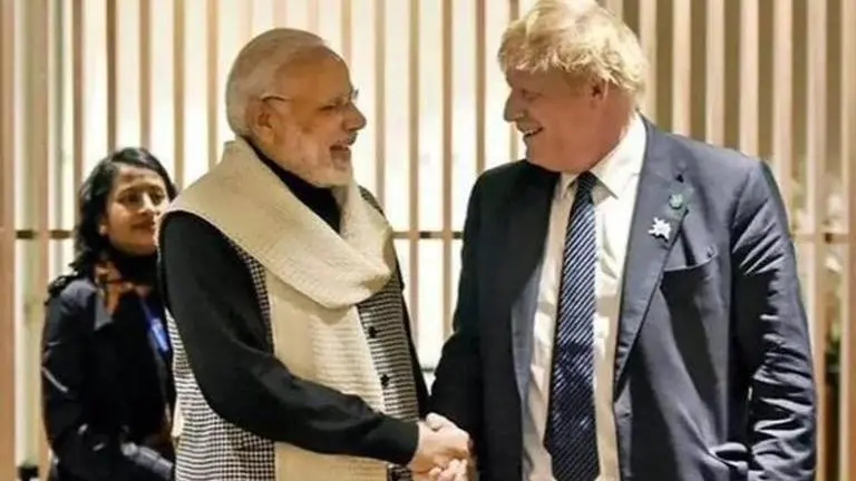 On Day 2 of Boris Johnson's visit, India-UK ink 2 governmental & 4 non-governmental MoUs Boris Johnson