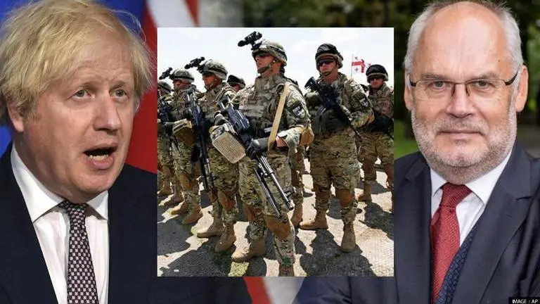 UK troops join NATO military exercises in Estonia amid growing Russia-Ukraine tension UK
