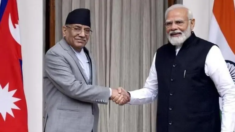 Nepalese PM dubs his 4-day India visit "astounding success" nepal PM Prachanda