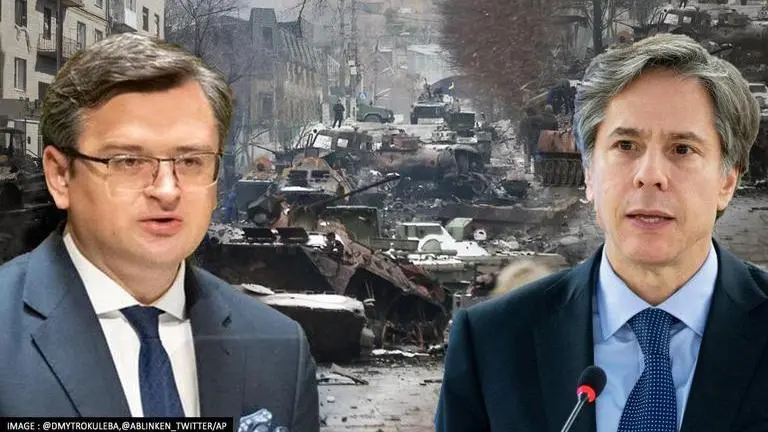 Blinken discusses food security crisis, military support with Ukrainian FM Kuleba amid war Blinken
