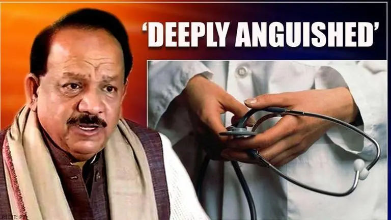 Dr Harsh Vardhan condemns ostracisation of doctors, paramedics amid COVID-19 pandemic Dr Harsh Vardhan