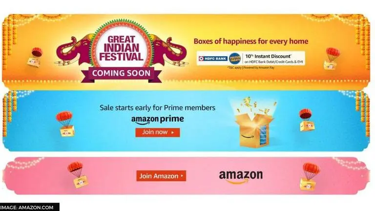 Amazon Great Indian Festival Sale announced with heavy discounts and bank offers Amazon Great Indian Festival Sale announced with heavy discounts and bank offers