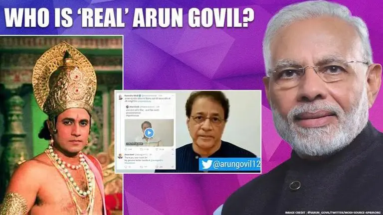'Ramayan' star Arun Govil posts video to clear the air on Twitter; has message for PM Modi