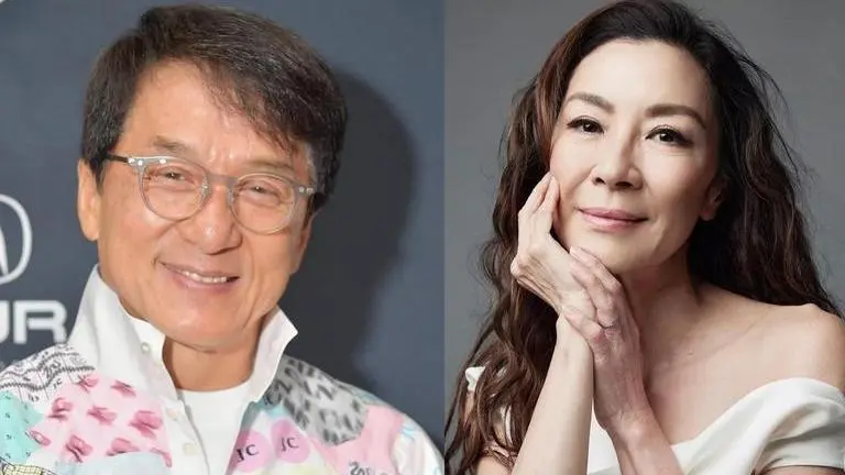 Michelle Yeoh and Jackie Chan