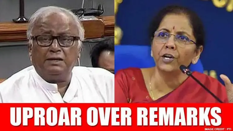 TMC MP's remarks on Nirmala Sitharaman cause furore in parliament, expunged from record Nirmala Sitharaman