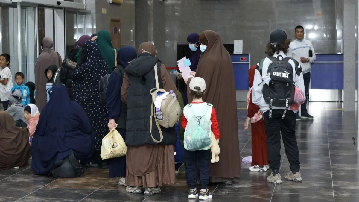 99 citizens of the Kyrgyz Republic were brought to their homeland from the Middle East via Aikol-5 mission.