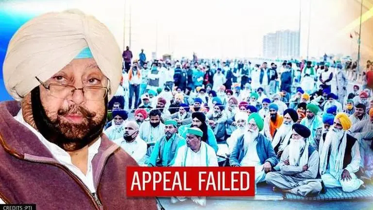 Punjab CM Captain Amarinder's appeal to farmers to not disrupt telecom services fails Farmers' stir