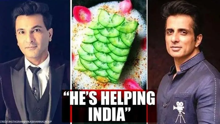 Vikas Khanna describes dish named after Sonu Sood, says 'it has all elements of India' Vikas Khanna