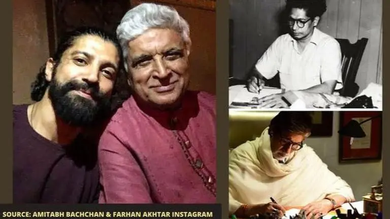 Amitabh Bachchan, Farhan Akhtar & other actors whose fathers are/were prolific writers Amitabh Bachchan