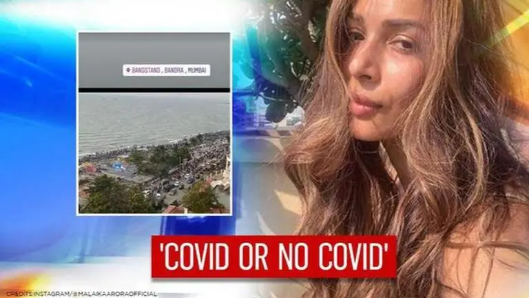 Malaika Arora unhappy over crowd at Bandstand amid pandemic; asks, 'COVID or no COVID'