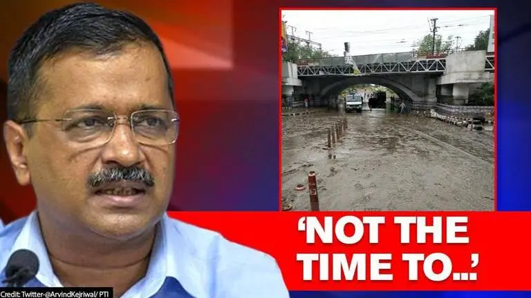 All agencies busy controlling Covid; must work together: Delhi CM Kejriwal on waterlogging Arvind Kejriwal