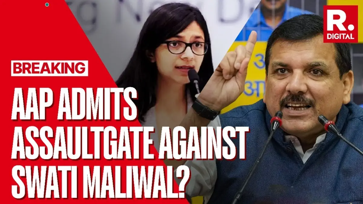 AAP Admits Assault Against Swati Maliwal