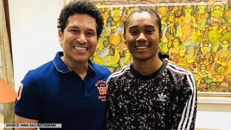 Hima Das takes inspiration from 'God' Sachin Tendulkar for handling devastating injury Hima Das