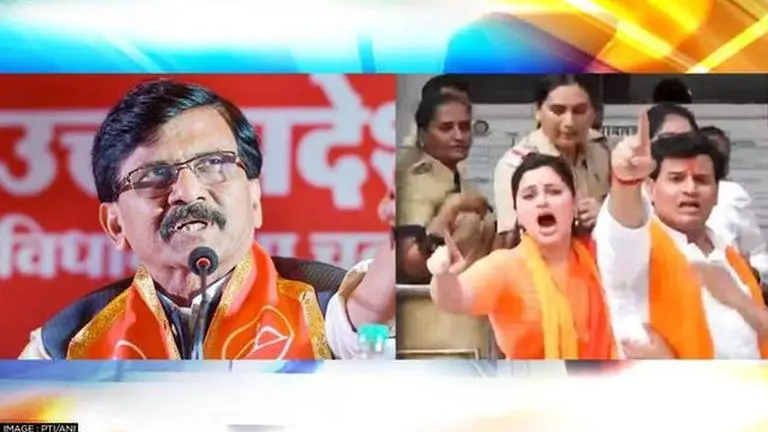 Sanjay Raut warns Rana couple 'not to Mess with Shiv Sena' or 'will be buried 20 ft deep' Sanjay Raut