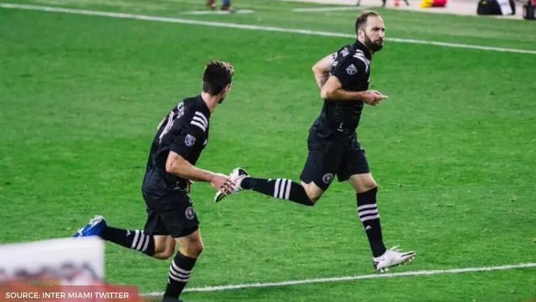Higuain scores STUNNING free-kick to help Inter Miami grab a win over NY Red Bulls higuain free kick vs ny red bulls