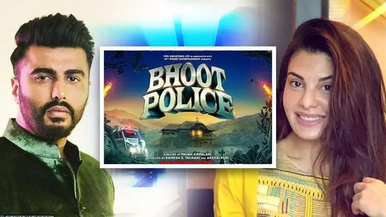'Bhoot Police' team moves to Dharamshala for shooting; Jacqueline, Arjun share videos 'Bhoot Police' team moves to Dharamshala for shooting, Jacqueline, Arjun share videos