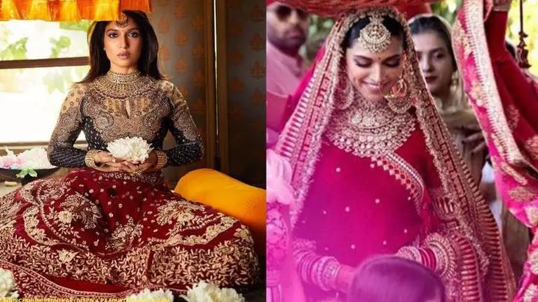 Bhumi Pednekar to Deepika Padukone, celebs-inspired bridal lehengas to amp up your look Bhumi Pednekar
