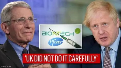 Dr. Fauci says UK rushed approval of COVID vaccine