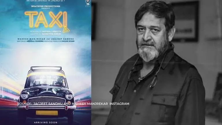 Mahesh Manjrekar-Jagjeet Sandhu starrer 'Taxi No 24' poster launched Mahesh Manjrekar