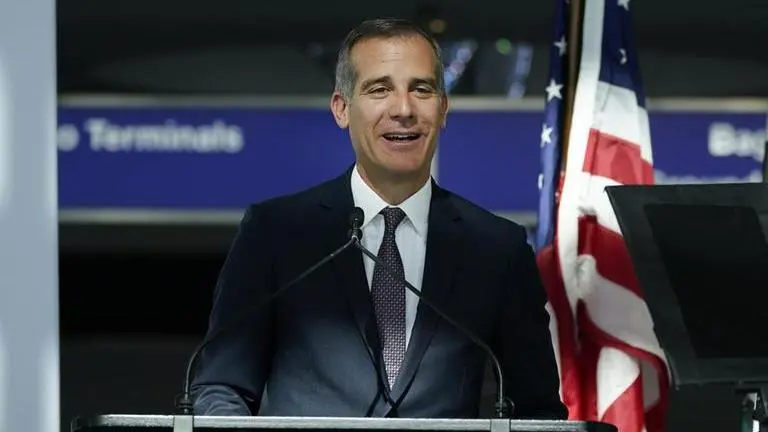 LA mayor Garcetti tests positive for virus at climate summit Los Angeles