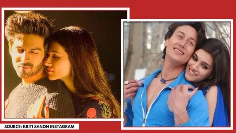 Kriti Sanon's onscreen chemistry with Kartik Aaryan & Tiger Shroff: Which is better? Kriti Sanon