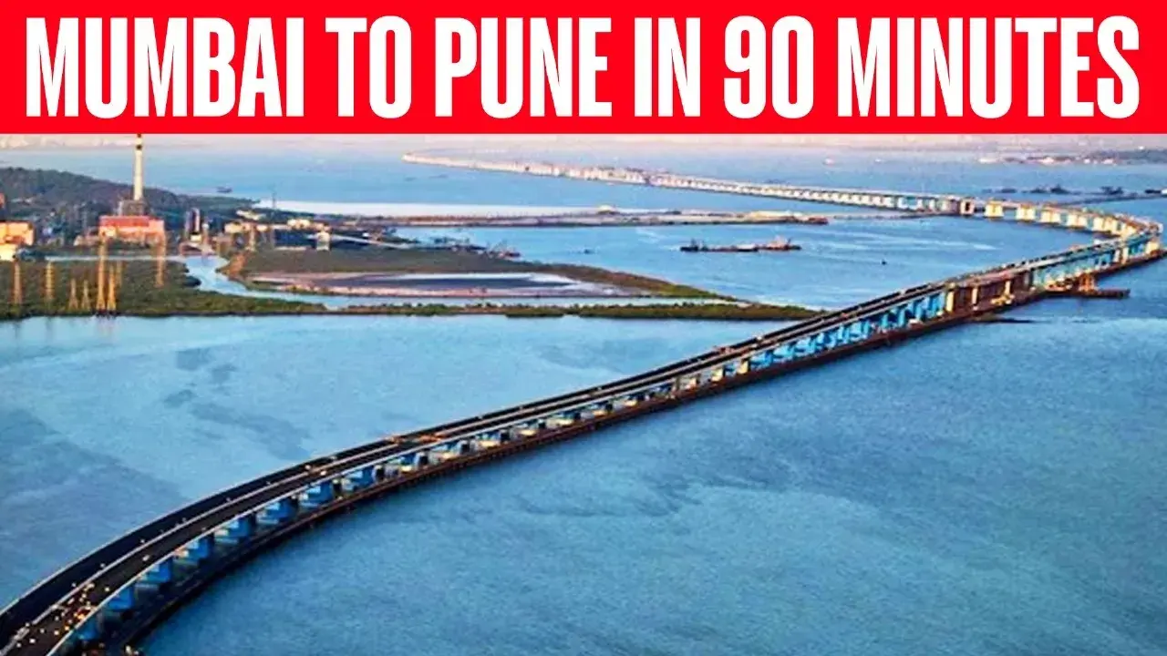 Mumbai to Pune in 90 minutes! India's longest sea bridge set to transform commuting dynamics Mumbai to Pune in 90 Minutes