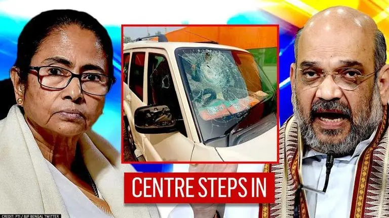 Amit Shah condemns attack on BJP chief J P Nadda's convoy; says 'Centre probing it' Amit Shah