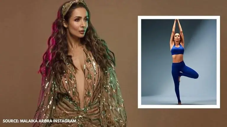 Malaika Arora gives step-by-step guide on how to perfect yoga pose 'Vrikshasana' Malaika Arora