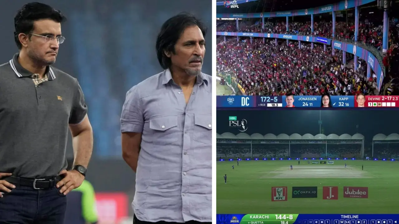 Comparing PSL with IPL? THIS image shows Pakistan League cannot be compared to even one-year-old WPL PSL vs IPL: The competition only in minds in Pakistanis