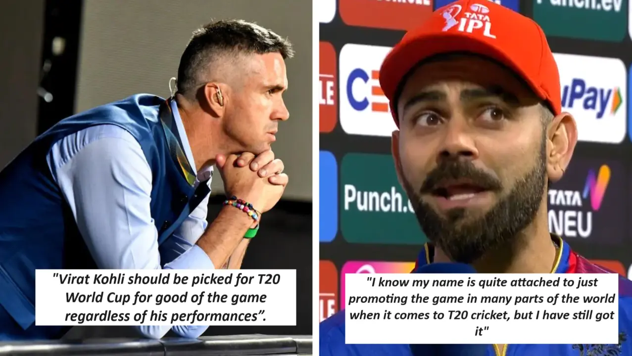 KP responds after Virat Kohli's blunt response to Pietersen's 'regardless of performance' comment Kevin Pietersen responds to Virat Kohli