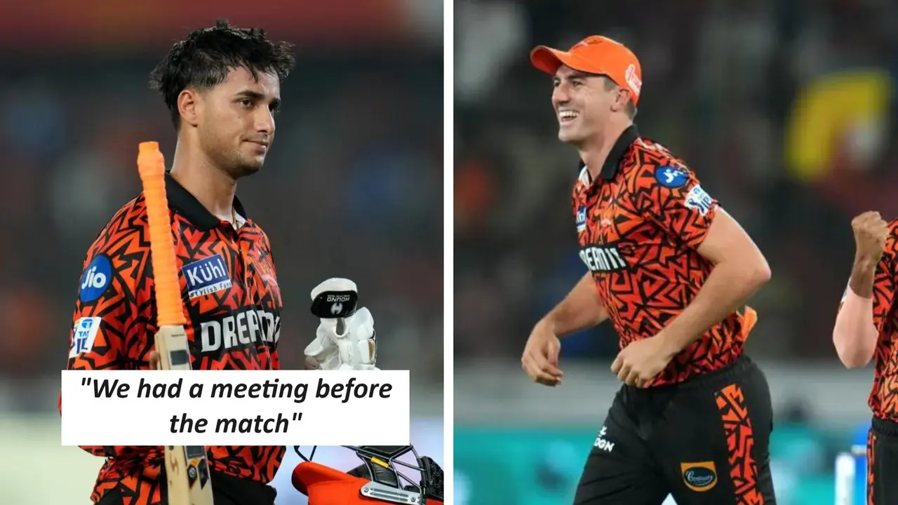 'JUST GO and...': Abhishek Sharma reveals Pat Cummins' game-changing advice before SRH vs MI match Abhishek Sharma lauds Pat Cummins