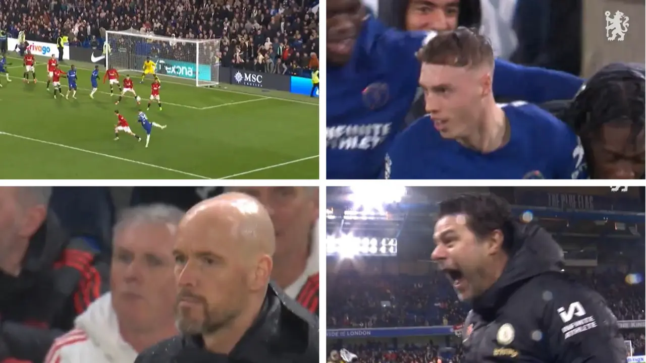2-0 Chelsea, 3-2 Man Utd at 98 mins, then 4-3 Chelsea: What a game of football at Stamford Bridge Chelsea come from behind to beat Manchester United