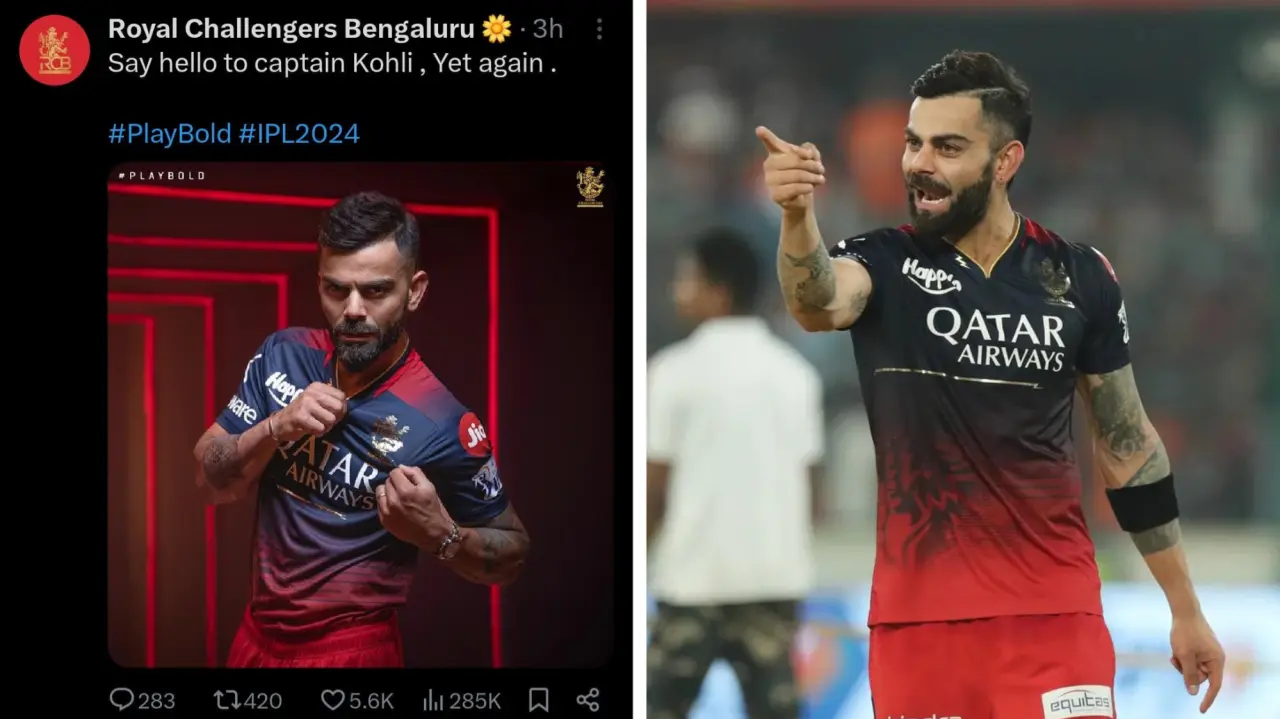 IPL 2024: Virat Kohli NAMED RCB CAPTAIN again, Faf du Plessis sacked as skipper? Here's the truth Virat Kohli RCB captain?