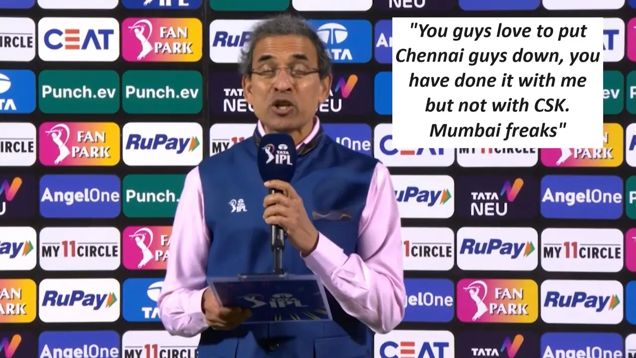 Harsha Bhogle slammed