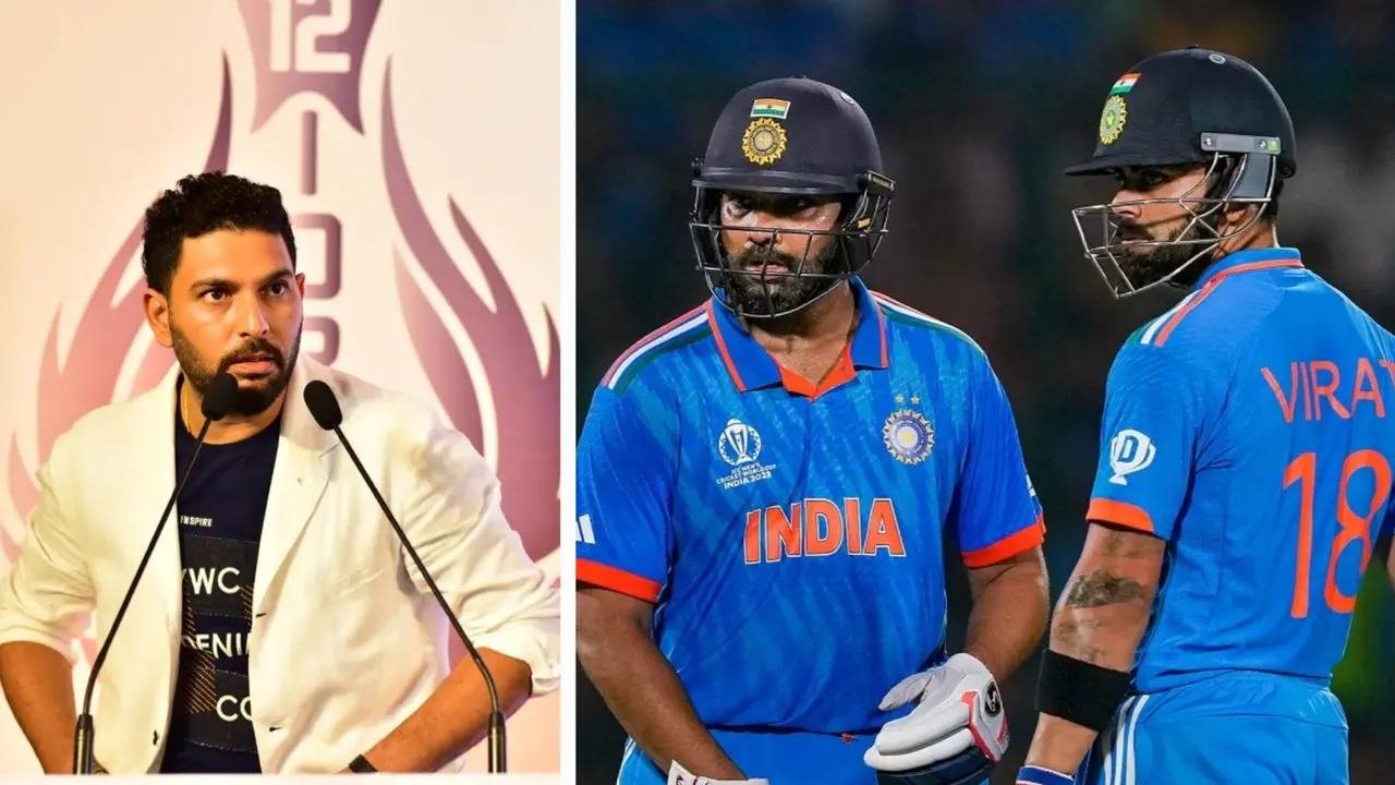 'Virat Kohli & Rohit Sharma should RETIRE after T20 World Cup, time for young players': Yuvraj Singh Yuvraj Singh, Rohit Sharma, and Virat Kohli