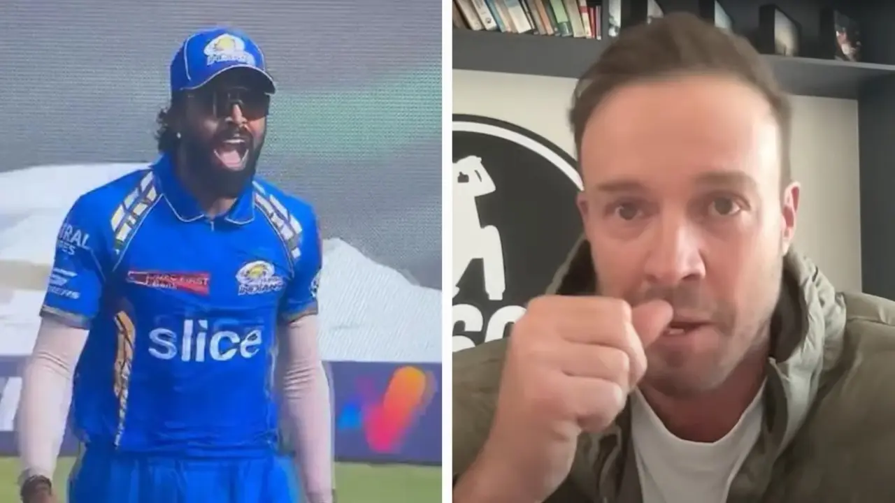 AB de Villiers' not happy with Hardik's captaincy at MI