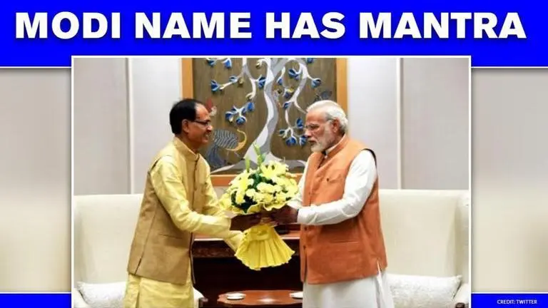 Madhya Pradesh CM reveals mantra of PM's name as Modi 2.0 completes a year in office Modi 2.0