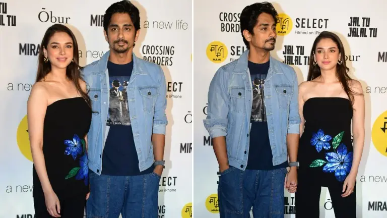 Aditi Rao Hydari and Siddharth