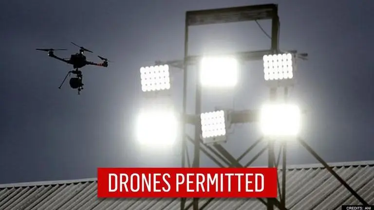 Centre allows BCCI to use drones for live aerial filming of cricket matches BCCI
