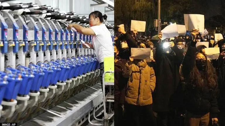 China's factory activities slide to 7-month lows as COVID-19 pushes nation into lockdown China