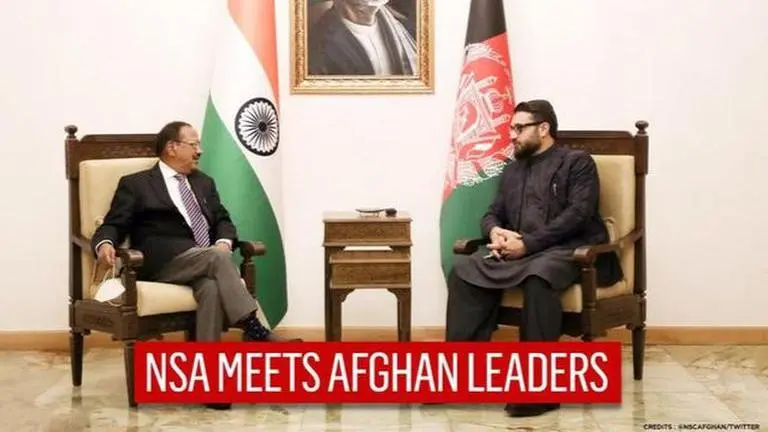 Ajit Doval travels to Afghanistan, meets top leaders to discuss issues of mutual interest Ajit Doval
