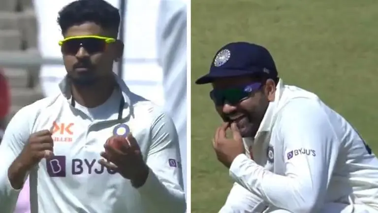 IND vs AUS: Shreyas Iyer almost falls while bowling, leaves Rohit Sharma in splits- WATCH IND vs AUS