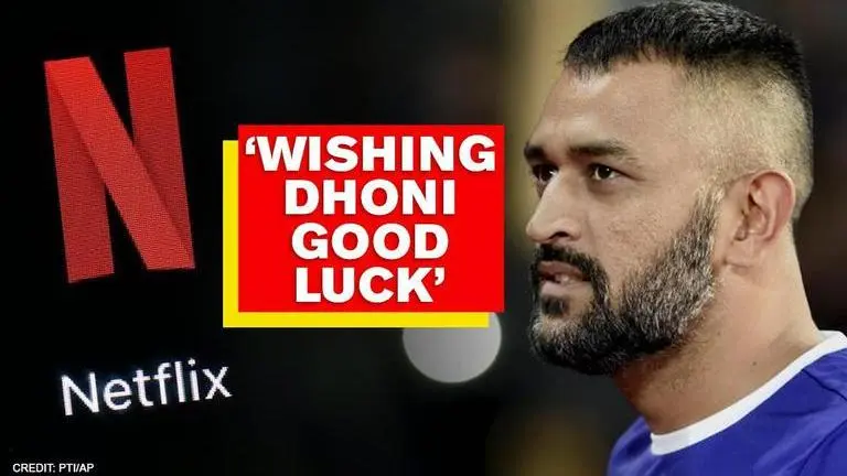 Netflix India can't stop its tears from 'streaming' as MS Dhoni announces retirement Netflix