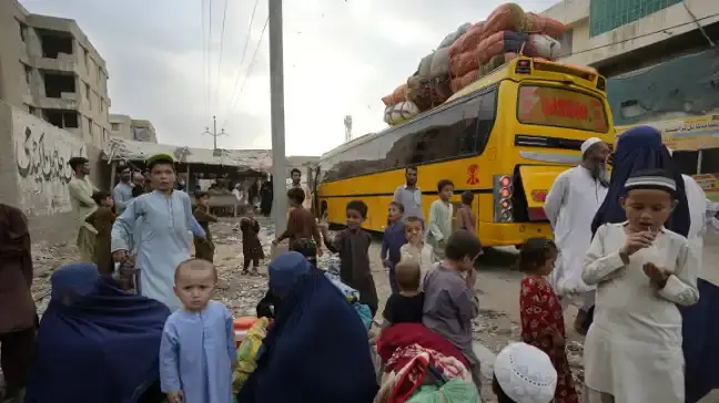 Afghan refugees in Pakistan