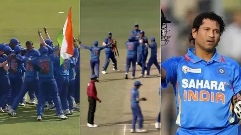 Sachin lauds India's win in Blind T20 World Cup; 'This win makes our hearts fill with joy' Tendulkar, Blind T20 World Cup, India blind cricket team, sachin tendulkar, sachin tendulkar blind cricket team, sachin tendulkar blind world cup