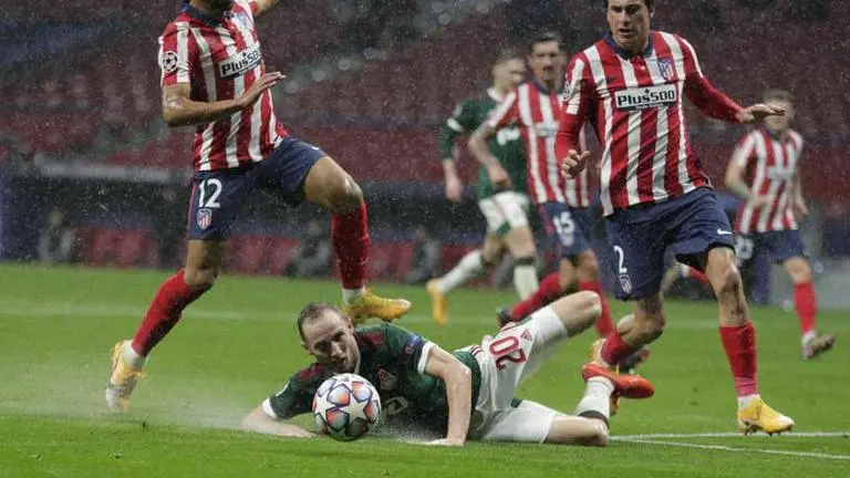 Atlético held again by Lokomotiv Moscow in Champions League