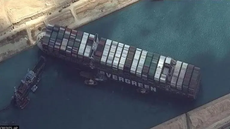 Suez Canal: Prolonged closure of crucial waterway costs approximately $400 million an hour Suez Canal