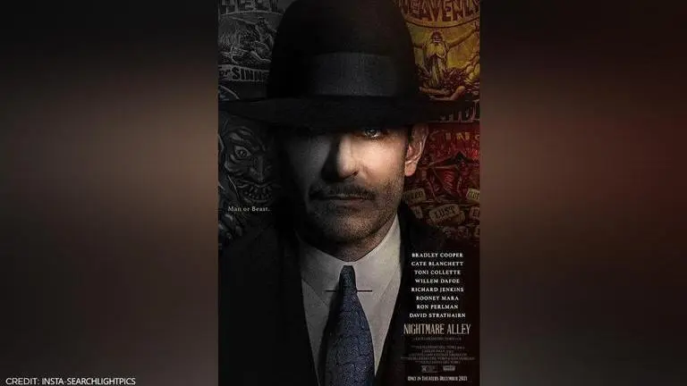 Bradley Cooper's first look from Guillermo Del Toro's 'Nightmare Alley' released; see Guillermo Del Toro