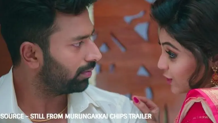 'Murungakkai Chips' trailer out: Shanthanu Bhagyaraj and Athulya Ravi feature as newlyweds Murungakkai Chips trailer
