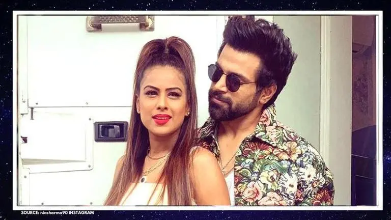 Nia Sharma grooves to beats of 'Uptown Funk' with Rithvik Dhanjani; pens amusing caption nia sharma and rithvik dhanjani